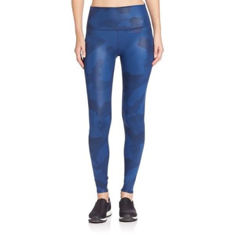 Alo Yoga Blue camp leggings